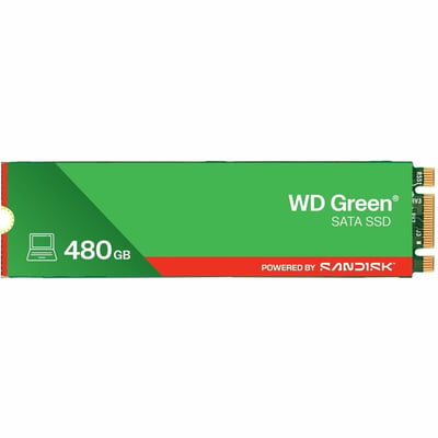 WD Green WDS480G3G0B 480 GB Solid State Drive - M.2 2280 Internal - SATA (SATA/600)