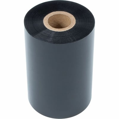 60MM (2.36IN) WIDE TT WAX RIBBON BLACK 1IN CORE 450M/ROLL