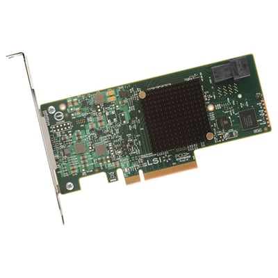 BROADCOM 9300-4I 12GB 4-PORT INT PCI-E 3.0 SAS SATA HOST BUS