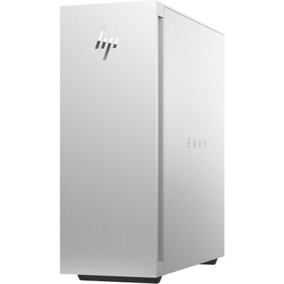 HP Envy TE02-0020 Desktop Computer - Intel Core i5 12th Gen i5-12400 - 16 GB - 512 GB SSD - Tower - Natural Silver, Chrome