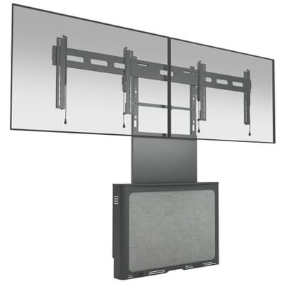Chief Tempo Dual Display Mount Accessory - For 46-60 Inch Displays - Black