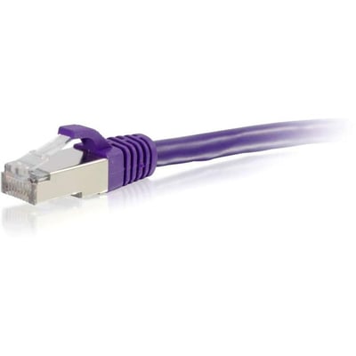 3FT CAT6 PURPLE SNAGLESS SHIELDED PATCH CABLE