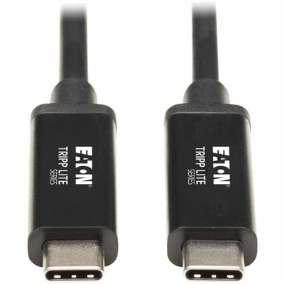 Tripp Lite by Eaton Thunderbolt 3 Active Cable (M/M) - 40 Gbps 5A 100W Power Delivery 4K/60 Hz 2M (6.56 ft.) Black