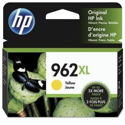 HP 962XL Original High Yield Inkjet Ink Cartridge - Yellow - 1 Each
