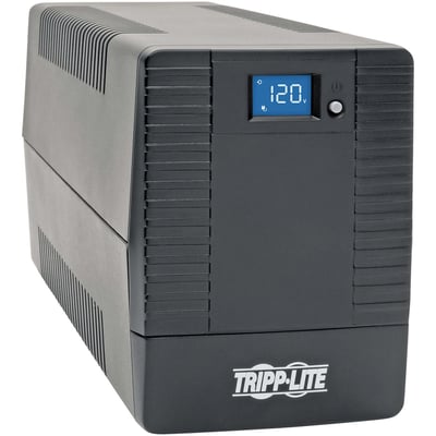 Tripp Lite by Eaton UPS 700VA 350W Line-Interactive UPS with 6 Outlets - AVR 120V 50/60 Hz LCD USB Tower