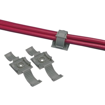 CLINCHR ADJ RELEA CLAMP 6SCREW GRY PK100.