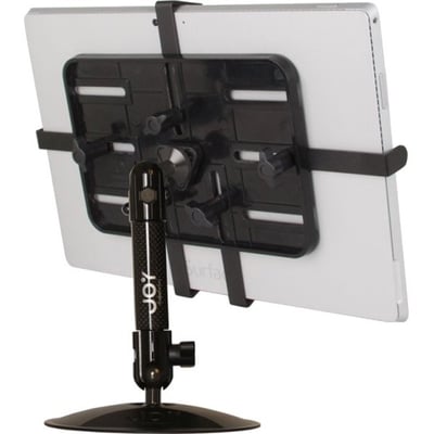 The Joy Factory Unite M Universal Tablet Carbon Fiber Desk Stand for 7'' to 12" Screen Size Tablet Surface Pro 3/4 Compatible, Support tablet with case up to 1 inch thickness
