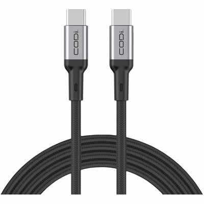 CODi 6' USB-C to USB-C Braided Nylon Charge & Sync Cable