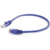 Quiktron Q-Series Patch Cords, Cat6, Non-Booted, Purple, 6 ft