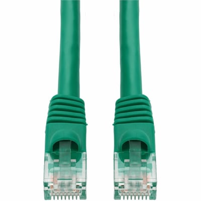 AddOn 125ft Green CAT 6A PVC Ethernet Cable Snagless Bubble Boot RJ-45 M/M