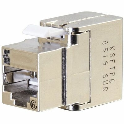 Ortronics Cat6a FTP Keystone Jack, Self Termination w/ Icon Slot for Port ID