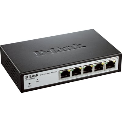 D-Link DGS-1100-05 EasySmart 5-Port Gigabit Switch