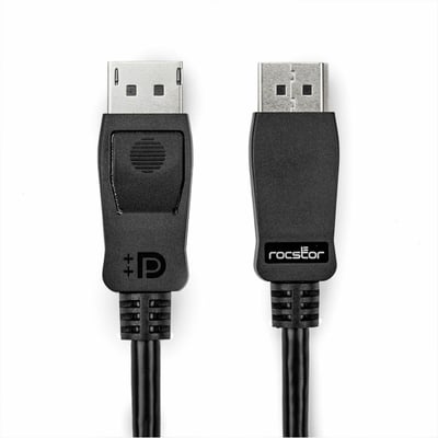 ROCSTOR DISPLAYPORT 1.2 CABLE 20 FT DISPLAYPORT 1.2 CABLE M/M