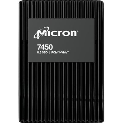 Micron 7450 MAX 12.80 TB Solid State Drive - 2.5" Internal - U.3 (PCI Express NVMe 4.0 x4) - Mixed Use - TAA Compliant