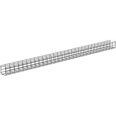 Panduit Wire Basket 6" H x 6" W, Black Powdered Coated