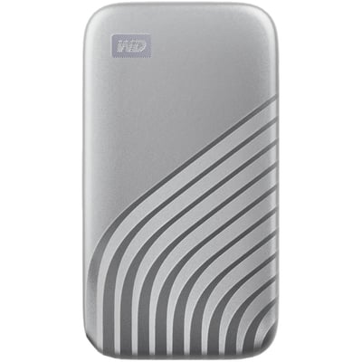 WD My Passport WDBAGF0010BSL-WESN 1 TB Portable Solid State Drive - External - Silver