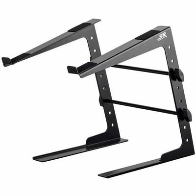 STAGE RIGHT BY MONOPRICE DJ LAPTOP STAND WITH ADJUSTABLE HEIGHT