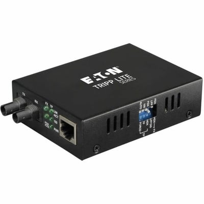 Tripp Lite by Eaton Multimode Fiber to Ethernet Media Converter 10/100BaseT to 100BaseFX-ST 2km 1310nm
