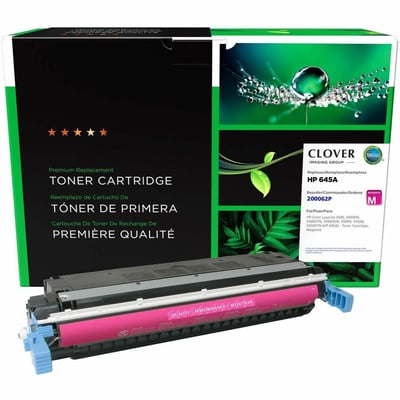 Clover Imaging Remanufactured Magenta Toner Cartridge for HP 645A (C9733A)