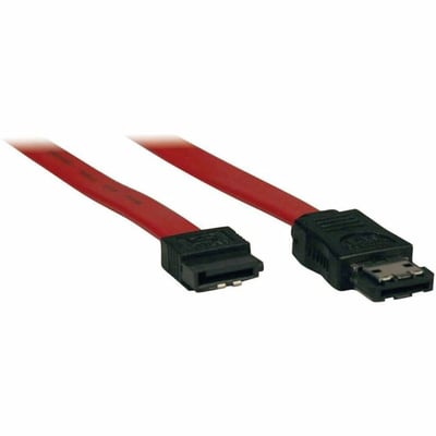 Tripp Lite by Eaton 18 Inch SATA to eSATA Transition Cable 7Pin Male / 7Pin Male 18"