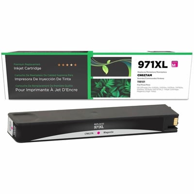 Clover Imaging Remanufactured High Yield Magenta Ink Cartridge for HP 971XL (CN627AM)