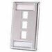 Ortronics Single-Gang Face Plate - Holds Three Keystone Modules