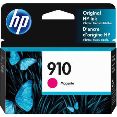 HP 910 Original Standard Yield Inkjet Ink Cartridge - Magenta - 1 Each