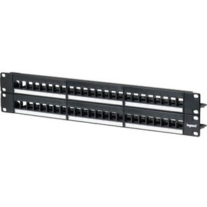 On-Q 48-Port Blank Keystone Patch Panel