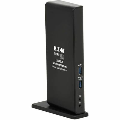 Tripp Lite by Eaton USB-A / USB-C Dual Display Docking Station - 1080p 60 Hz HDMI USB 3.x (5Gbps) and USB 2.0 Hub Ports GbE