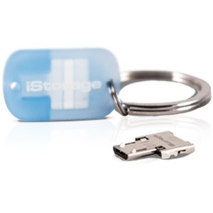 iStorage On The Go' USB Adapter and Keyring Case