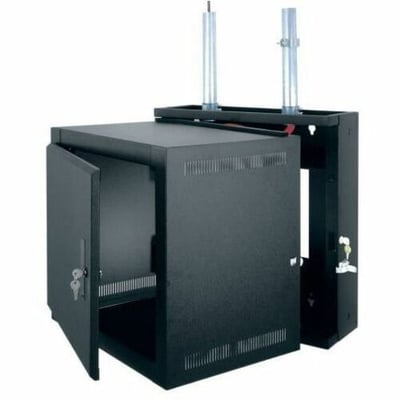 Middle Atlantic EWR Series 12RU Pivoting Wall Mounted Enclosure - 22in Depth Wall Mounted Rack