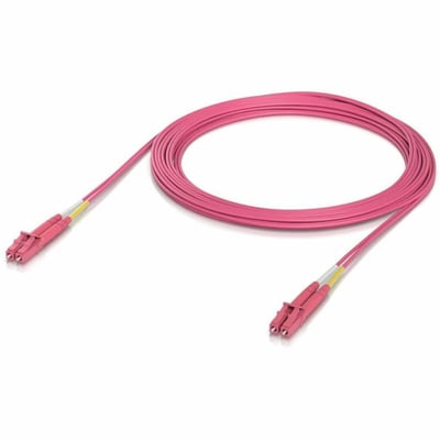 INDOOR OM4 MULTI-MODE FIBER PATCH CABLE WITH DUPLEX LC UPC
