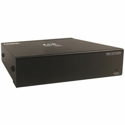 Tripp Lite by Eaton HDMI over Cat6 Receiver for Medical Applications 4K @ 60 Hz HDR 4:4:4 PoC 230 ft. TAA
