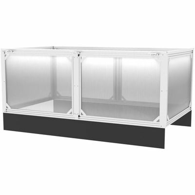 RAPIDPOD AISLE CONTAINMENT SYST STEM KIT - 36INH X 54INW X 96INL (8