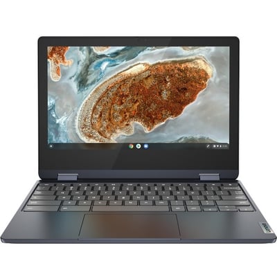 Lenovo IdeaPad Flex 3 CB 11M836 82KM0002US 11.6" Touchscreen Convertible 2 in 1 Chromebook - HD - 1366 x 768 - Octa-core (ARM Cortex A73 Quad-core (4 Core) 2 GHz + Cortex A53 Quad-core (4 Core) 2 GHz) - 4 GB Total RAM - 32 GB Flash Memory - Abyss Blue