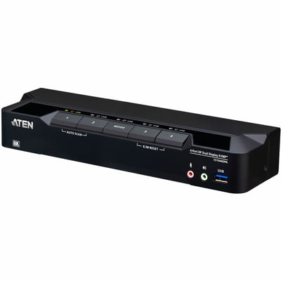 4-PORT USB3.0 8K DUAL-VIEW DISPLAYPORT KVMP SWITCH