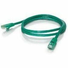 Quiktron Q-Series Patch Cords, CAT5E, Booted, Green, 50 FT