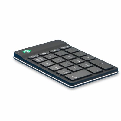 R-GO TOOLS NUMERIC KEYPAD, BLACK, WIRELESS, BLUETOOTH, ERGONOMIC, PORTABLE, WITH