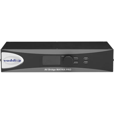 Vaddio MatrixPRO AV Bridge for Video Conferencing - Black