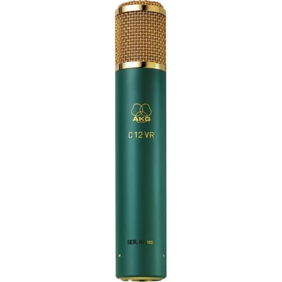 AKG C12 VR Wired Condenser Microphone - Green, Gold