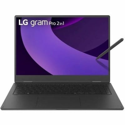 16 LG GRAM PRO 2 IN 1 NOTEBOOK CORE ULTRA 7 32GB DDR 1TB OLED