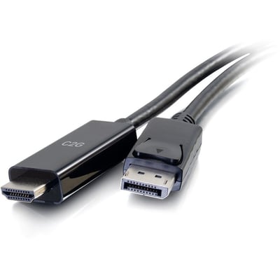 3FT DISPLAYPORT TO HDMI CABLE 4K BLACK