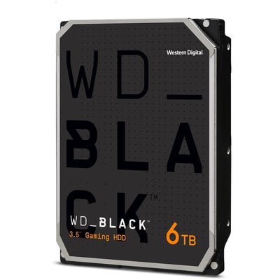 WD 6TB BLACK PERFORMANCE INTERNAL HDD HDD 7200 RPM SATA 6