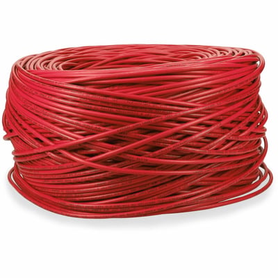 AddOn 500ft Non-Terminated Blue CAT 6 Plenum-Rated Bulk Cable