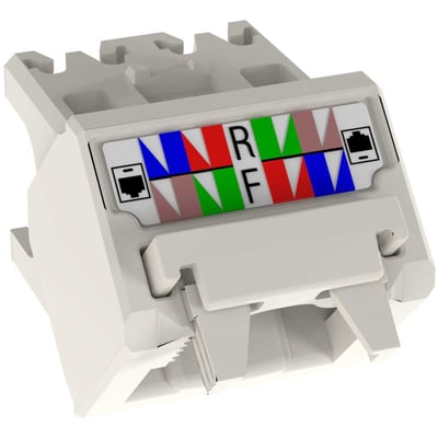 PanNet 45&deg; Angled Wire Cap for Cat 6A UTP TG Jack
