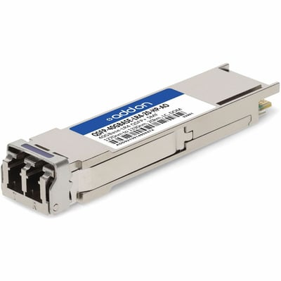 AddOn HP&reg; Compatible TAA 40GBase-LR4 QSFP+ Transceiver (SMF, 1270-1330nm, 20km, LC, DOM)