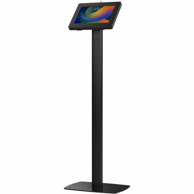 CTA Digital Premium Thin Floor Stand & Security Enclosure for iPad 10.9" & More