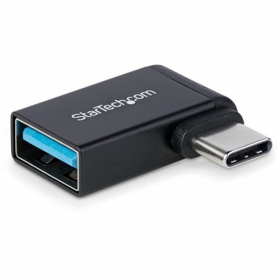 ANGLED USB-C TO USB-A ADAPTER USB 5GBPS COMPACT METAL HOUSING