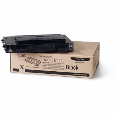 Xerox Genuine Phaser™ 6100 Black High capacity Toner Cartridge (7000 Pages) - 106R00684