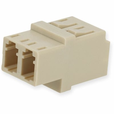 AddOn LC Female to LC Female MMF OM1 Duplex Fiber Optic Adapter